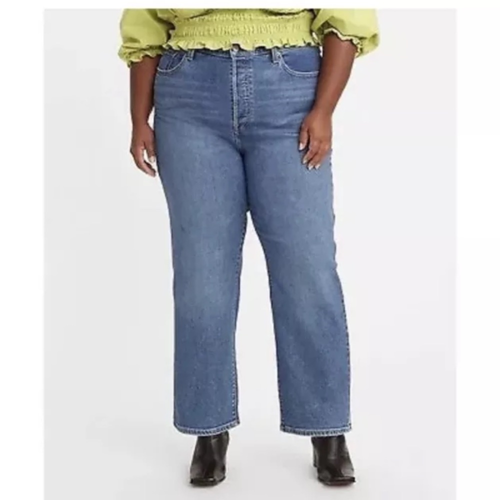 Levi's Women's Plus Size Ultra-High Rise Ribcage Straight Jeans -  20W